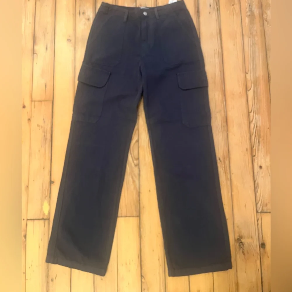 TRF Zara straight leg cargo pants with high waist - Picture 4 of 6